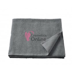 Prosop din bumbac pentru coafor, cosmetica sau manichiura 50x30 cm Gri KB002